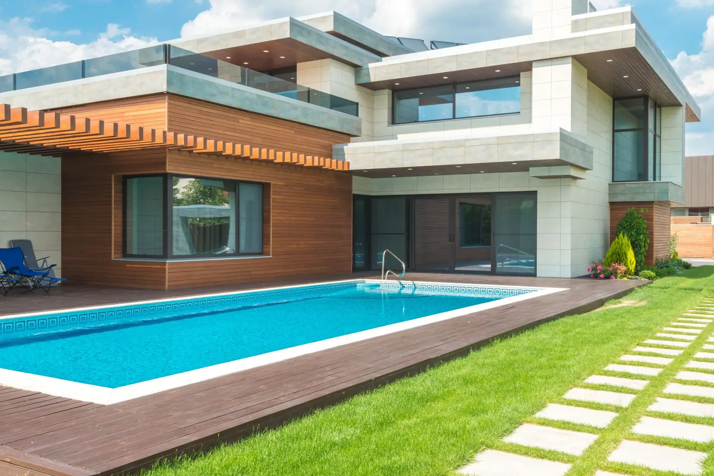 Swimming pool built in Angus Place, NSW